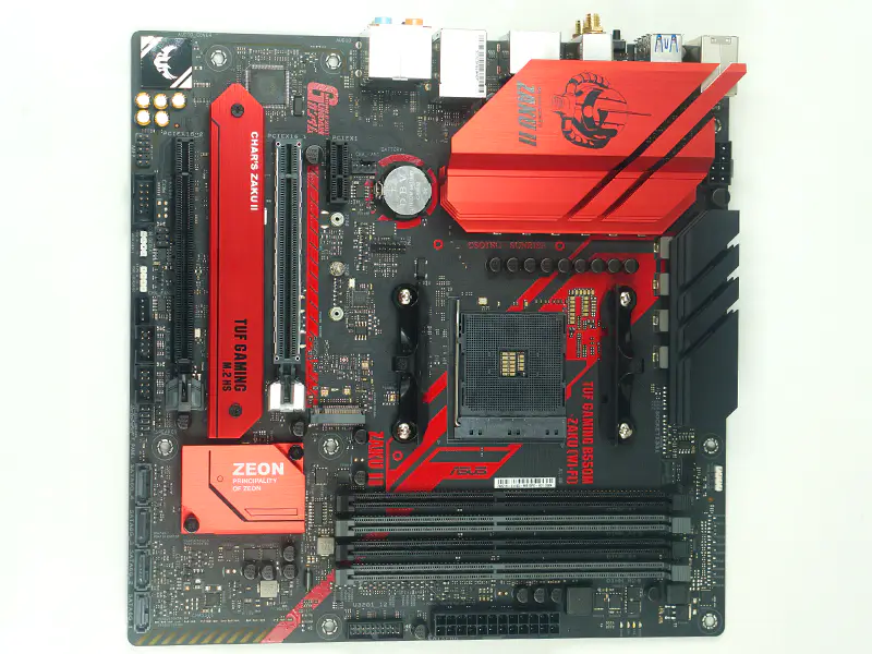 Základní deska ASUS TUF GAMING B550M(WI-FI) ZAKU II EDITION